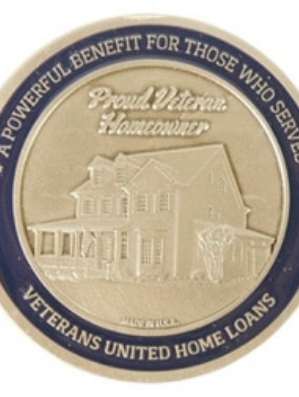 Vintage NOS Veterans United Home Loans Challenge Coin - Picture 5 of 5